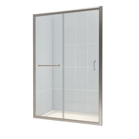 Dreamline Infinity Z 44 In To 48 In W X 72 In H Frameless Sliding Shower Door Bathroom Remodel