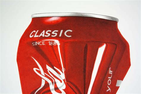 Coke Can Print Dean Spinks Art