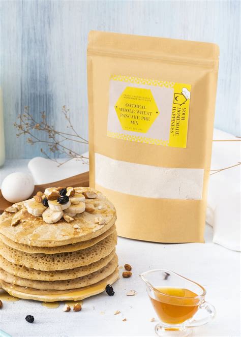 Get Oatmeal Wholewheat Pancake Pre Mix 500gm At 300 LBB Shop