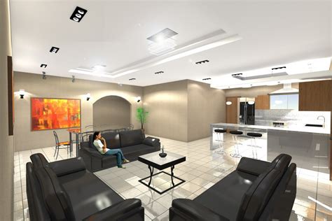 3d Diseño Interior Vivienda En Santa Rita Render Py