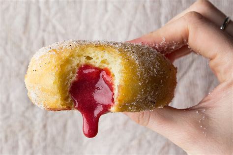 Strawberry Jelly Doughnut Recipe