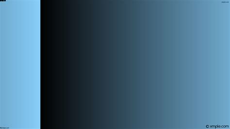 Wallpaper Gradient Black Blue Linear 000000 87cefa 0°