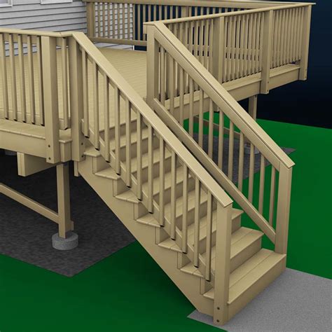 Update the staircase railing posts, . Installing Deck Posts Installation Sl Spindles Fixs Project Outside Railing Surface Mount For ...