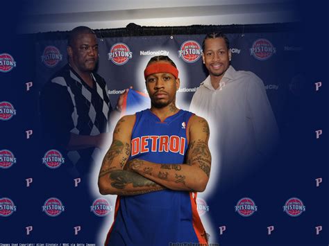 Allen Iverson Detroit Pistons Wallpaper Basketball Wallpapers At