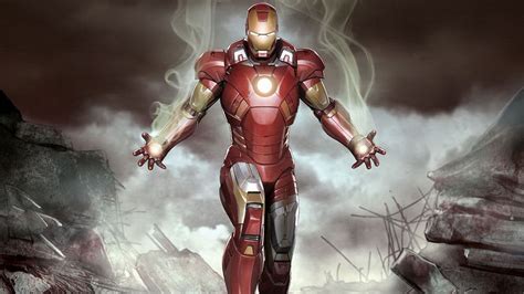 82 iron man desktop backgrounds images in full hd, 2k and 4k sizes. Iron Man comic cartoon wallpapers | PixelsTalk.Net