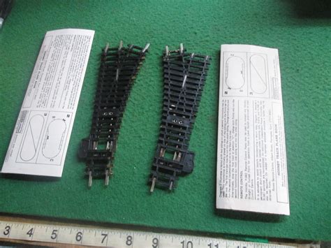 2 X Hornby R612r613 Right And Left Hand Steel Points Oo Gauge Lot F90 Ebay