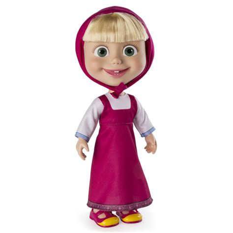 Masha And The Bear Masha And The Bear 12” Giggle And Play Masha Interactive Doll Walmart Canada