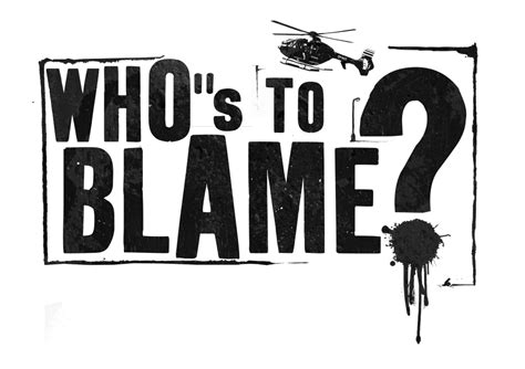 Whos To Blame Logo Orangotank