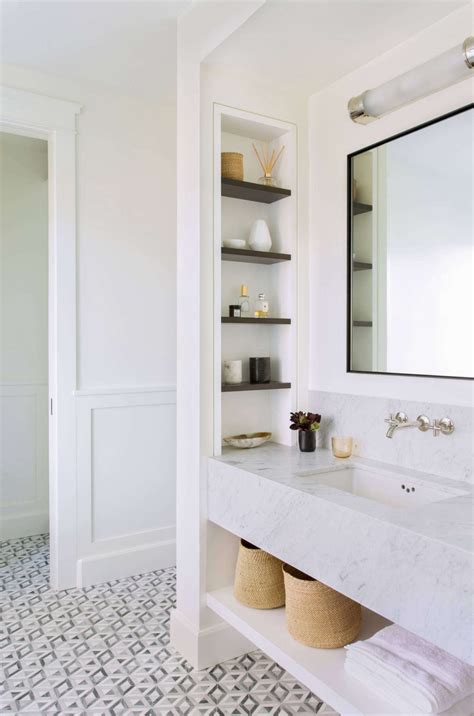 15 Between The Studs Bathroom Storage Ideas For Small Spaces