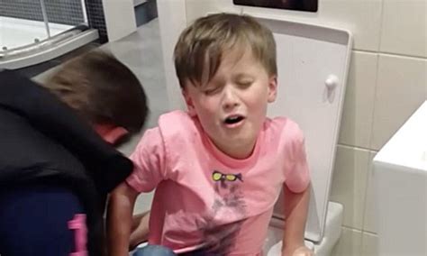 Boy Aged Six Gets Stuck In Toilet At York Bathroom Store Daily Mail