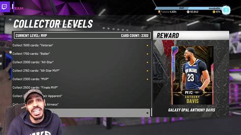 Collector Level In Nba 2k20 Myteam Worth It Galaxy Opal Anthony