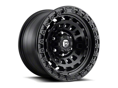 Fuel Wheels Silverado 1500 Zephyr Matte Black 6 Lug Wheel 20x9 20mm