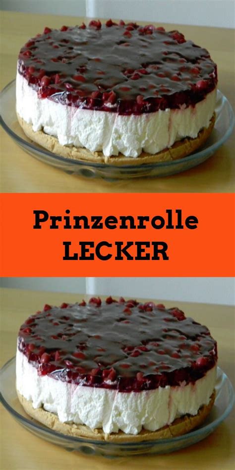 Schmand ungesüßt auf die mischung geben. Prinzenrolle LECKER | Kuchen und torten, Kuchen rezepte ...
