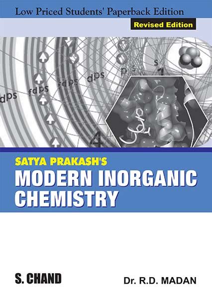 Modern Inorganic Chemistry By Dr Rd Madan
