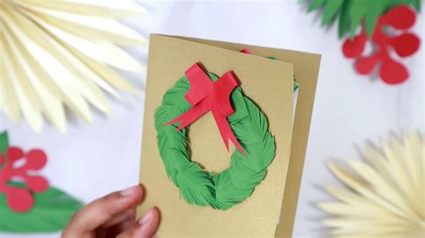 Cara Membuat Kartu Ucapan Natal Dari Kertas Origami Kartu Ucapan Keren
