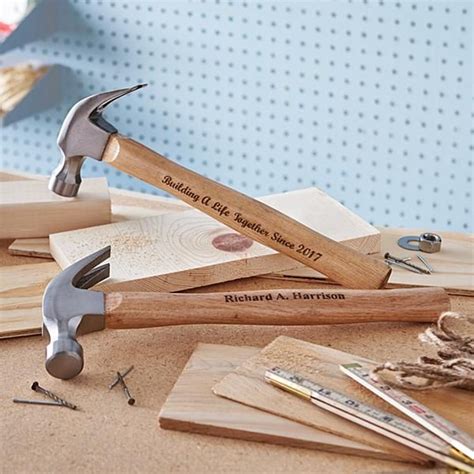 I wanted to give him an anniversary gift that said thank you for always being there for me. Building Memories Wood Hammer | Diy gifts for mom, Diy ...