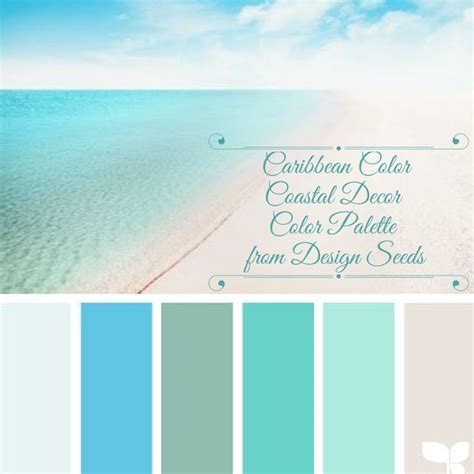 Coastal Decor Color Palette Caribbean Color From Jessica Colaluca