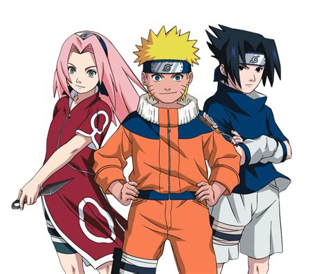 Naruto And Group 7 Png By Barucgle123 On Deviantart Naruto Sasuke