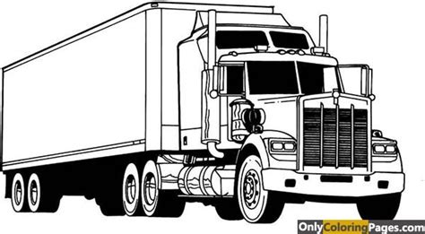 Kenworth Coloring Pages Free Online Printable Coloring Pages Sheets