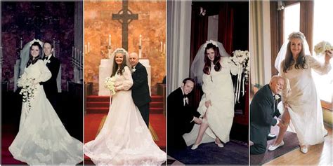 Couple Recreate Their Wedding Photos Exactly 50 Years Later Bride Wears The Same Gown Legitng