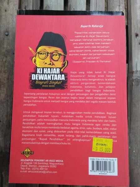 Buku Biografi Ki Hajar Dewantara
