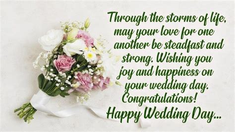 Happy Wedding Wishes And Messages For Everyone Marriage Greetings Happy