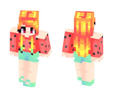 Download Watermelon Girl Minecraft Skin For Free Superminecraftskins