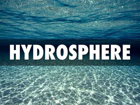 The Definition Of Hydrosphere Phosphorus Definition Facts Symbol