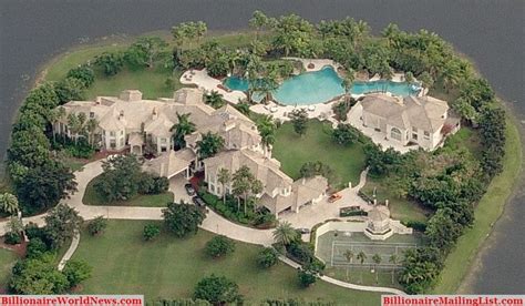 Billionaire Miami Mansions From Above An Aerial View Mansions