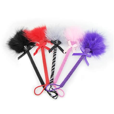 soft flirting feather sticks sexy whip sex toy for couples on alibaba group