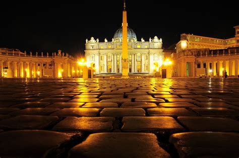 Vatican City At Night