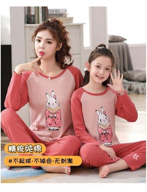 Conjunto De Pijamas De Hello Kitty Para Madre E Hija Pijamas A Juego
