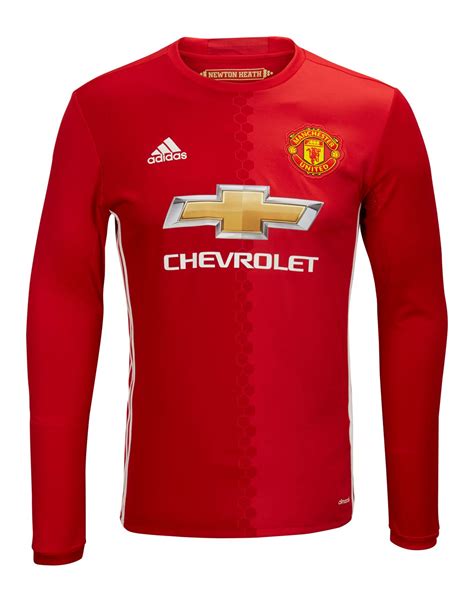 Manchester united hoodies, jackets & training range. adidas Adult Man Utd Home 2016/17 Jersey | Life Style Sports