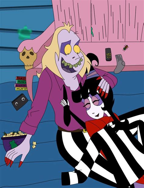 Sleepy Lyds By Ponchoandpinstripes D S Jnn Pixels Beetlejuice Cartoon