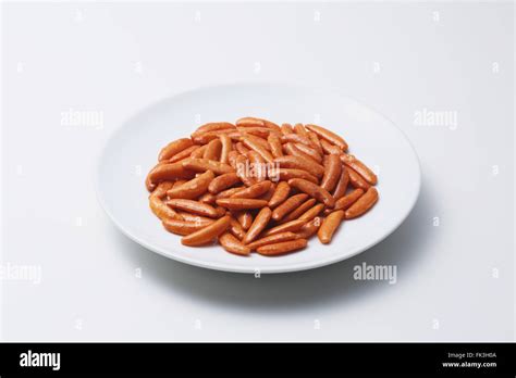 Japanese Rice Crackers Stock Photo Alamy