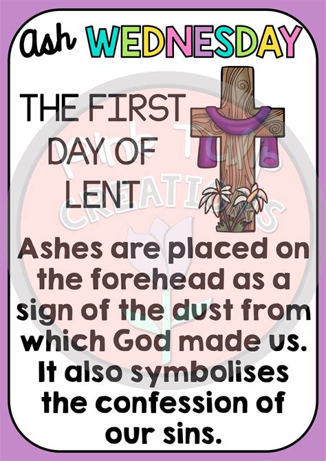 Lent Posters Classroom Decor What Is Lent Lent Classroom