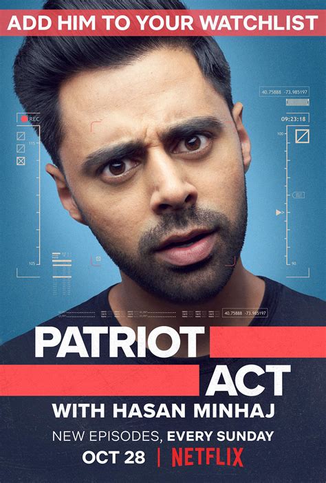 Secrets file format is the same as. Patriot Act with Hasan Minhaj | TVmaze