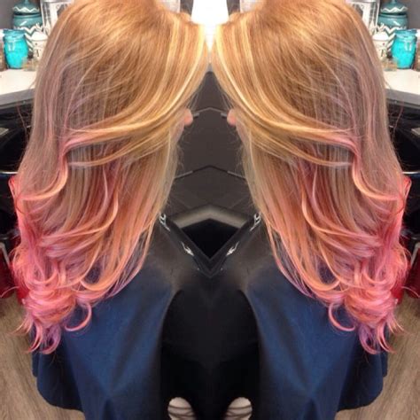 image result for deep pink tip brown hair dip dye hair colored hair ends best hair dye