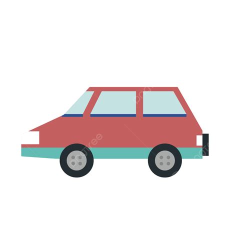 Red Toy Car Vector Art Png Red Car Car Vehicle Material Png Image