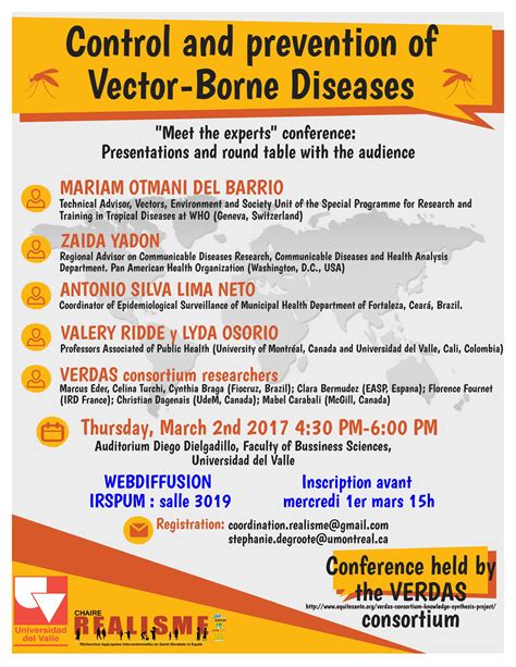 Webconference: Control and prevention of vector-borne diseases