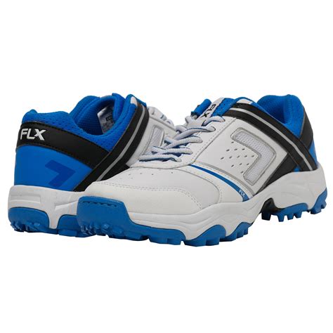 Buy Mens Anti Abrasion Cricket Shoes Cs 300 Blue Online Decathlon