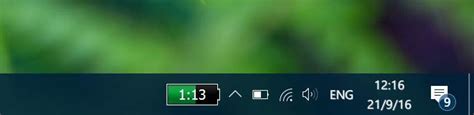 Menampilkan Sisa Baterai Dalam Persen Di Windows 10 Batterybar