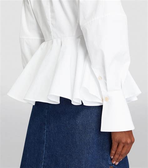 Womens Palmerharding White Cotton Tranquility Shirt Harrods Uk