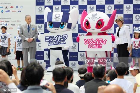 Tokyo 2020 Mascots Make First Appearance Photos And Premium High Res