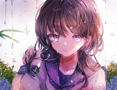 Depressed Anime Girl Wallpaper Hd For Otaku Anidraw