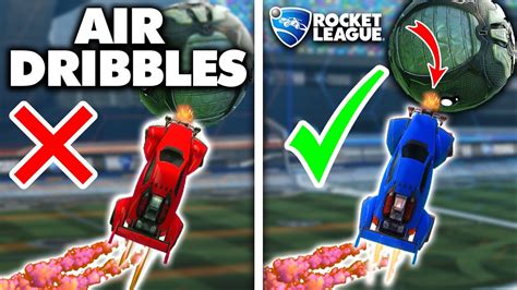 The CORRECT Way to AIR DRIBBLE in Rocket League (How to Air Dribble