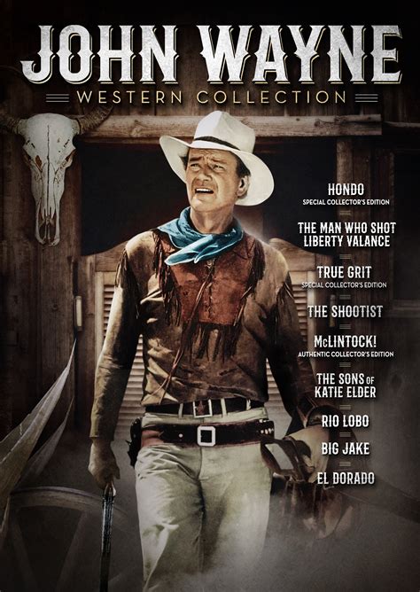 Best Buy John Wayne Western Collection 9 Discs Dvd