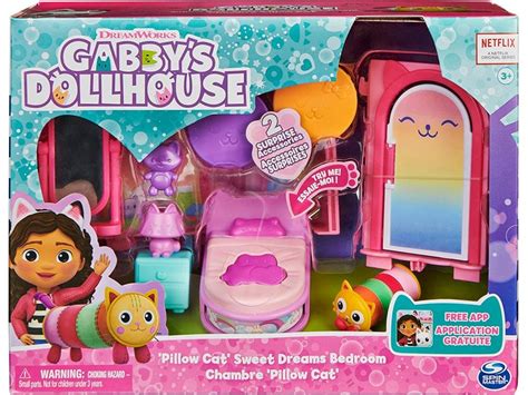 Gabbys Dollhouse Gabbys Dollhouse Sweet Dreams Bedroom Toys From