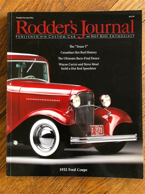 The Rodders Journal 71 Summer 2016 Custom Car Hot Rod Enthusiast