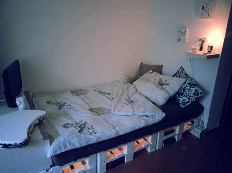 Install a range of coloured lights beneath your beds and you'll have a. 6 Pallets Bed With Lights • 1001 Pallets